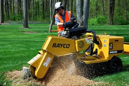 tree stump removal equipment