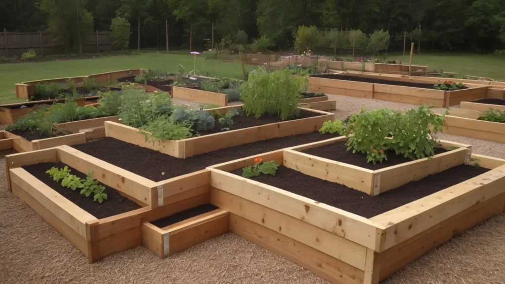 Creative Use of Space with Raised Beds